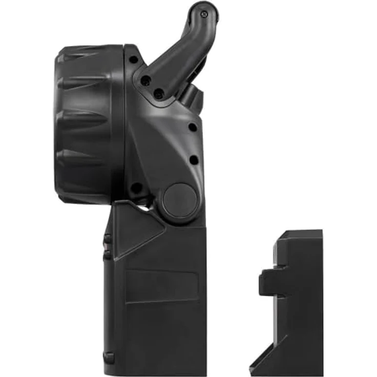 Toolcraft SMD LED Akku-Handscheinwerfer 160lm TC-6406360, Taschenlampe mit Blink- und Notlichtfunktion, orange Diffusorlinse – Bild 3