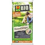 COMPO BIO Rasendünger, Naturdünger für Rasen, Natürliche Sofort- und Langzeitwirkung, Feingranulat, 20 kg, 500 m²