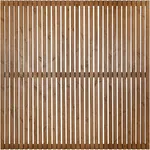 Andrewex Sichtschutzelement Quadra, blickdichtes Zaunelement aus Kiefernholz, Maße 180 x 180 cm
