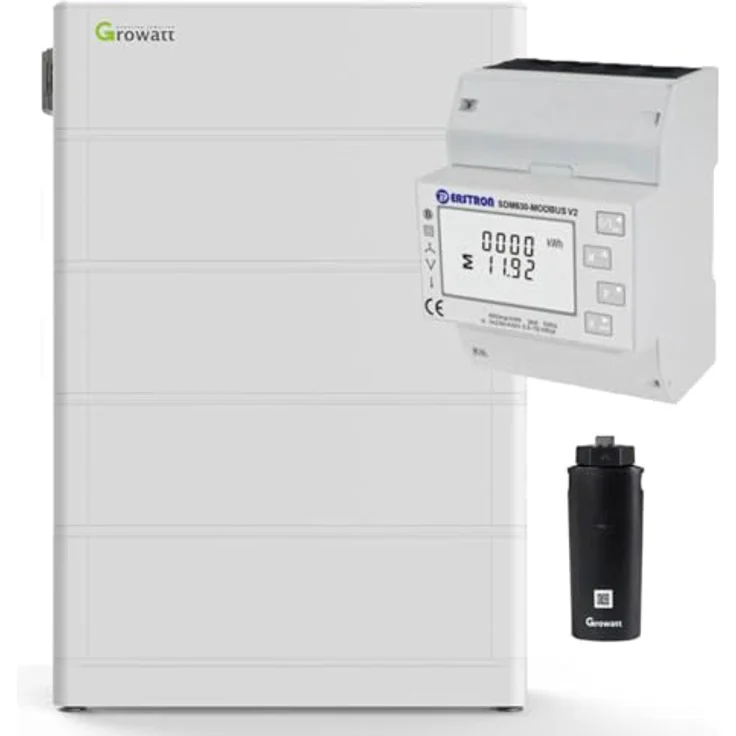 Growatt ARK 10.2kWh Hochvolt-Solarspeicher-Set für MIN XH Serie, modular erweiterbar, inklusive BDM und WiFi-Stick – Bild 1