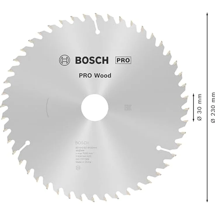 Bosch Professional Kreissägeblatt Optiline Wood (für Holz, 210 x 30 x 2,8 mm, 48 Zähne, Zubehör Kreissäge) – Bild 3