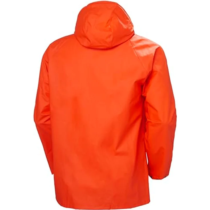 Helly Hansen Workwear 70129 Jacket, Orange, 100% wasserdicht, Schimmelabweisend, EN 343-zertifiziert – Bild 2