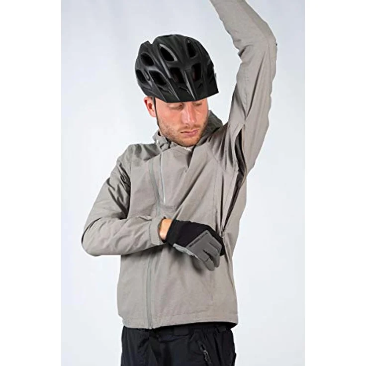 Endura Hummvee WP, Herren Velojacke, wasserdicht, atmungsaktiv, Schwarz, Größe L – Bild 3