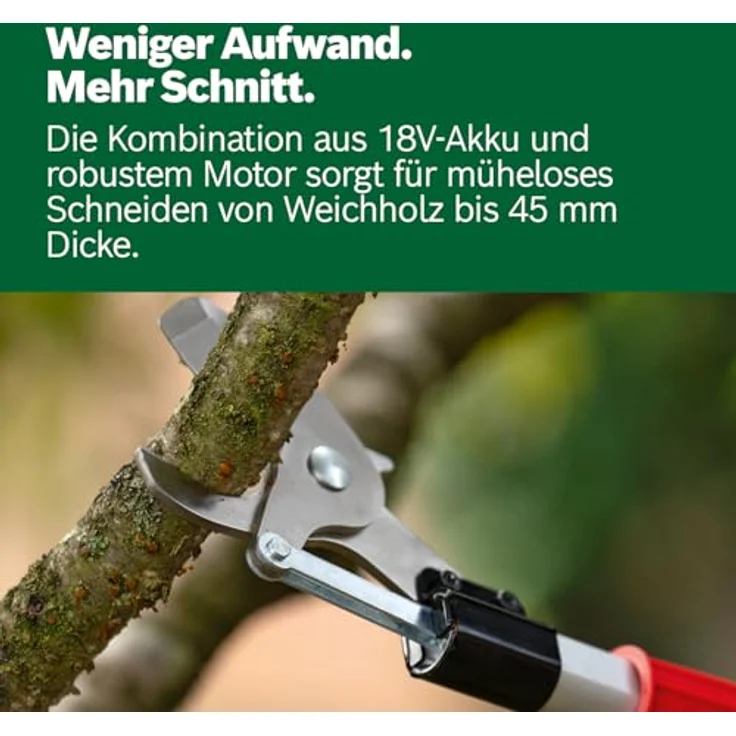 Bosch Home & Garden Akku-Astschere AdvancedPrune 18V-45 Solo, bis 1,8 m Arbeitshöhe, ohne Akku und Ladegerät – Bild 4