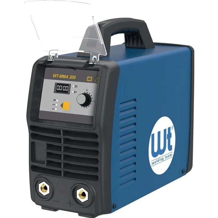 Nordwest WT-MMA 200, Elektrodenschweißgerät 10-200 A mit Inverter-Technologie, digitaler Anzeige und Schutz gegen Korrosion