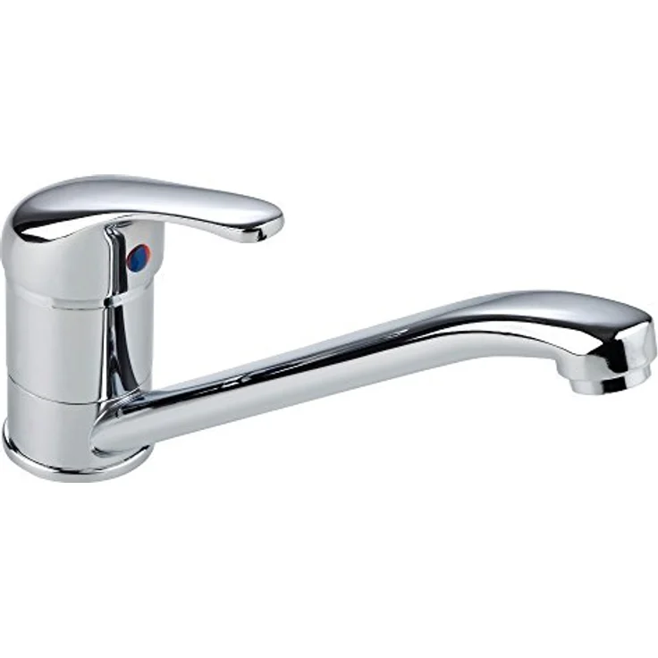 Eisl Spültischarmatur GRANDE VITA CLASSIC, 360° schwenkbarer Wasserhahn, Mischbatterie, Chrom mit geräuscharmer Qualitäts-Kartusche – Bild 1