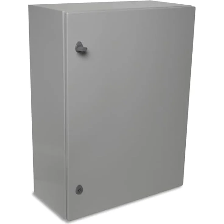 BOXEXPERT Verteilerkasten Treva IP66, wasserdichtes Stahlblechgehäuse 800x600x300mm, IK10 schlagfest, grau – Bild 3