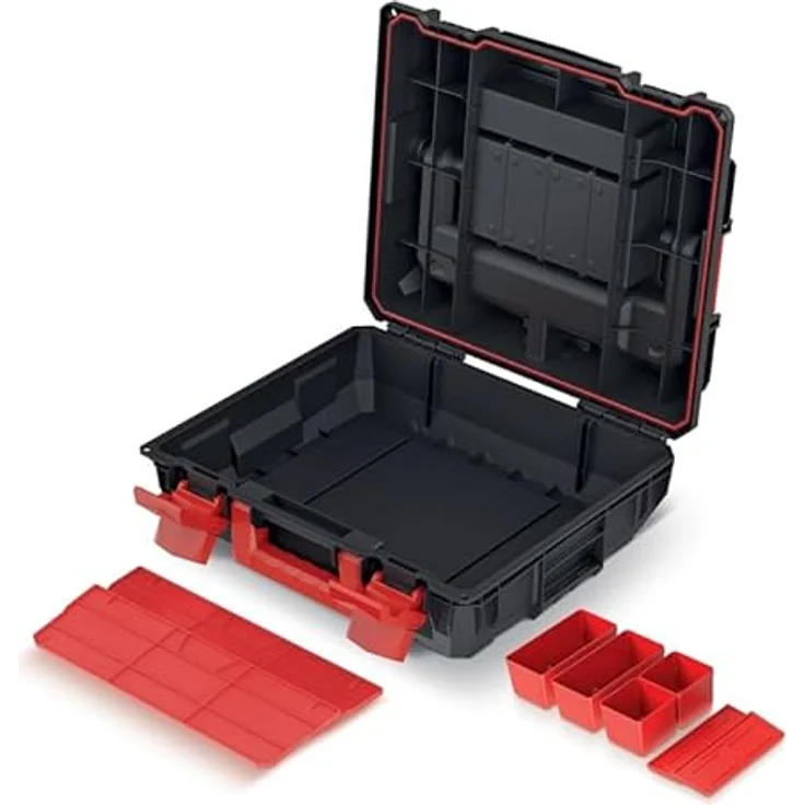 Prosperplast Kistenberg C Block Pro Werkzeugkoffer mit Organizer, vielseitig einsetzbar und stabil – Bild 2