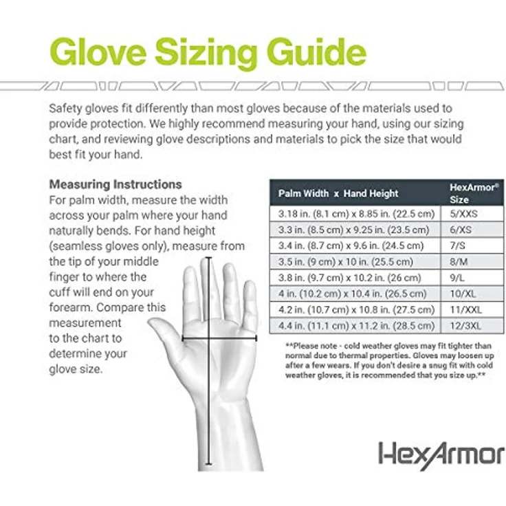 Guanto Hexarmor Rig Lizard Thin Lizzie 2090X tg.7 – Bild 4