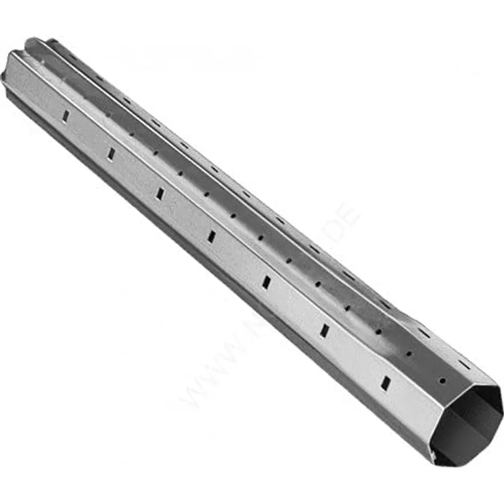 Nobily 40mm Achtkant Mini-Verlängerungsstück, Stahlwelle 300mm für Rolladenmotor SW40, feuerverzinkt und rostfrei