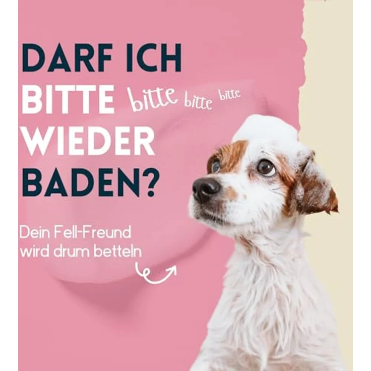 nimo Tiershampoo Hunde Shampoo sensitiv, 250 ml, gegen Juckreiz und Trockenheit, milde Waschsubstanzen ohne Duftstoffe – Bild 4