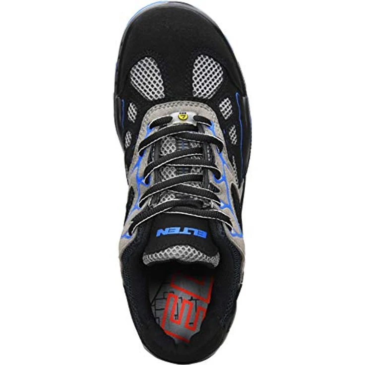 ELTEN EASY blue ESD S1 Sicherheitsschuh, atmungsaktiv, mit ESD-Funktion, grau – Bild 7