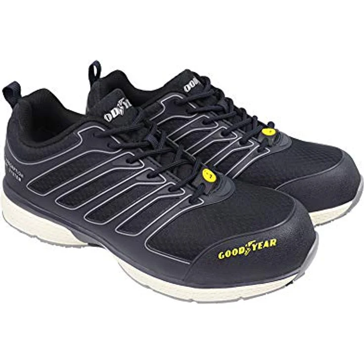 Goodyear Goodyear S3 blau Arbeitsschuh mit Kunstoff-Zehenschutzkappe und Nitrilgummisohle – Bild 4