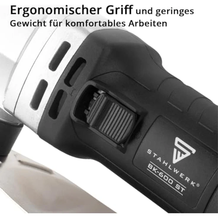 Stahlwerk Blechknabber BK-600 ST, Elektroblechschere mit 600W, 2.000 U/min und Schnitttiefe bis 2,5mm – Bild 5