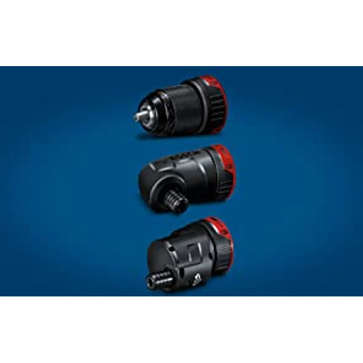 Bosch Professional 18V System Akku-Schrauber GSR 18V-90 FC (FlexiClick, hartes Drehmoment von 64 Nm, bürstenloser Motor, 2 Gänge, inkl. 1x GFA 18-M, 1x GFA 18-E, 1x GFA 18-W, in L-BOXX) – Bild 3