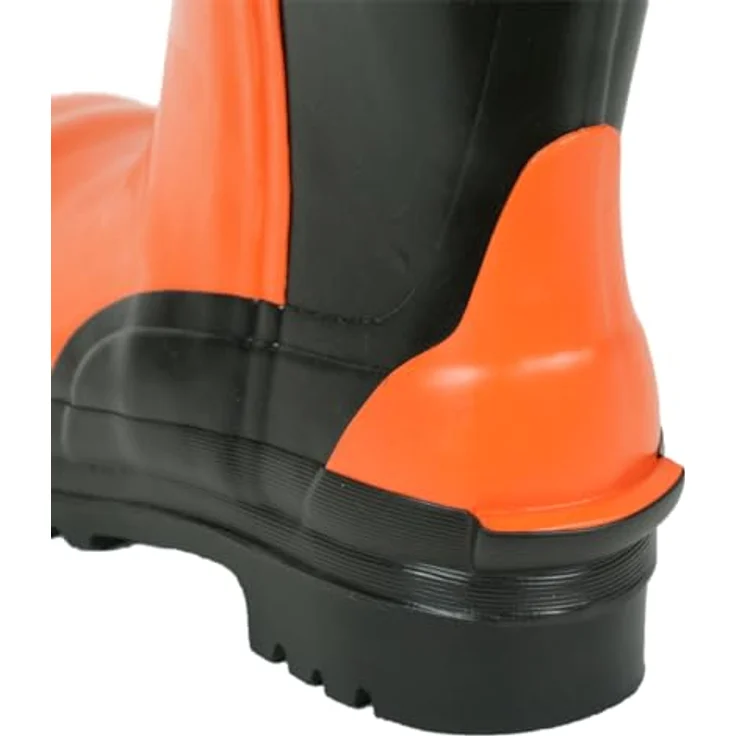 OREGON Yukon Kettensägen Schnittschutzgummistiefel mit Stahlkappen, Größe 45, rutschfeste Gummisohle, Baumwollfutter, Kettensäge-Schutzklasse 3 – Bild 5