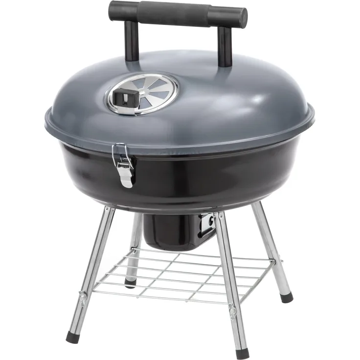 Mustang Holzkohlegrill Festival grau, Ø36cm