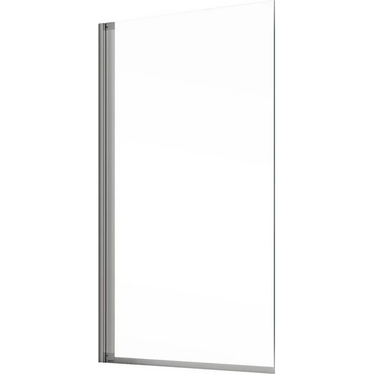 Schulte Badewannenfaltwand Komfort, 5 mm Sicherheitsglas, BxH: 70 x 130, pendelbar, Alu-Natur