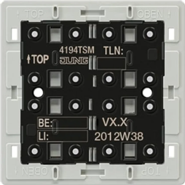JUNG 4194TSM Sensormodul KNX Universal, Bewegungsmelder mit 4 Stufen, langlebig und flexibel gestaltbar
