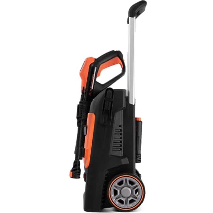 Yardforce Hochdruckreiniger EW U13B, 1800-Watt-Universalmotor mit 135 bar Druck, inklusive Schaumpistole und Vario-Düse – Bild 3