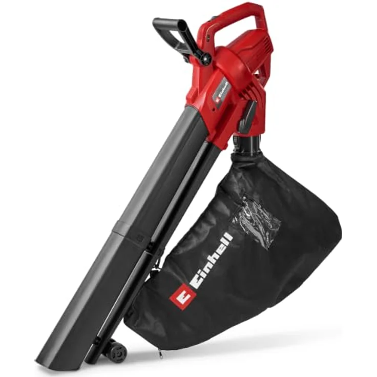 Einhell GC-EL 3026 E Elektro-Laubsauger, 3-in-1 mit Höhenverstellbarem Griff, Tragegurt, 240V, 720 m³/h Saugleistung – Bild 1