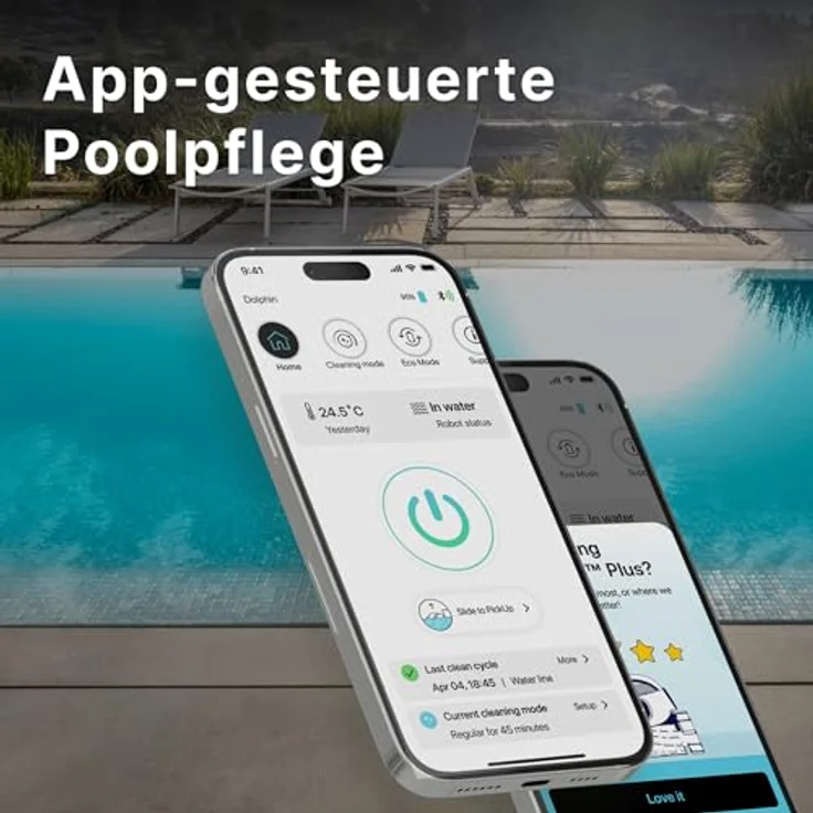 Dolphin E60i Poolroboter mit PVC Bürsten und App-Steuerung – Bild 6