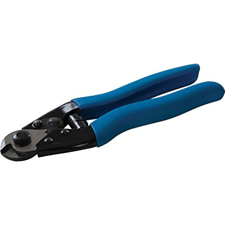 Silverline Seitenschneider Drahtseilschere 152 mm, Federbelastet mit Sicherheitssperre und polierter Oberfläche, PVC-Griffe - Silber – Bild 4