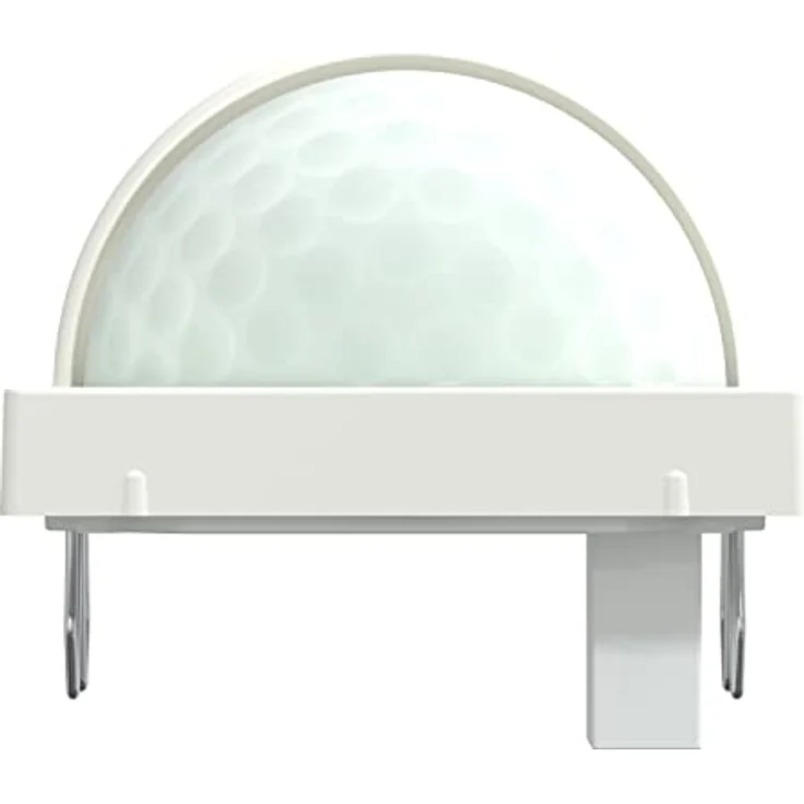 Merten MEG5711-0319 Argus 180 UP Sensor-Modul mit Schalter, polarweiß glänzend, System M, Weiß – Bild 3