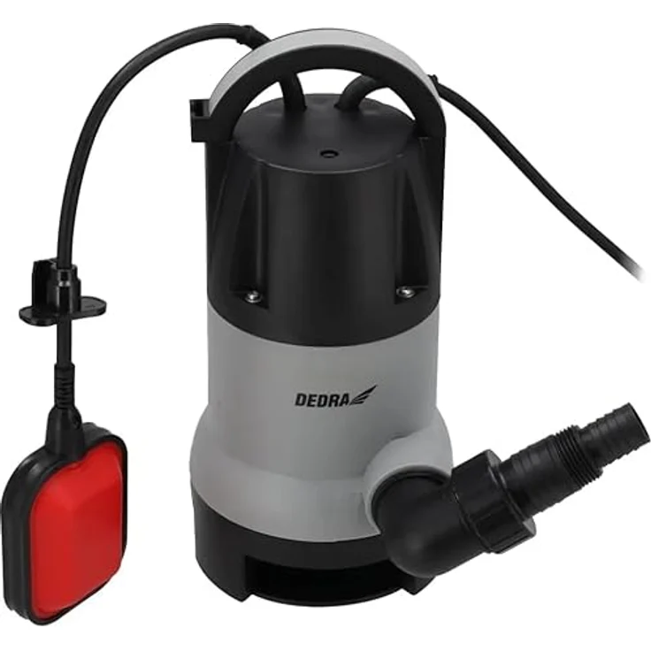 dedra Tauchpumpe, Kunststoff 900W für sauberes und schmutziges Wasser – Bild 5
