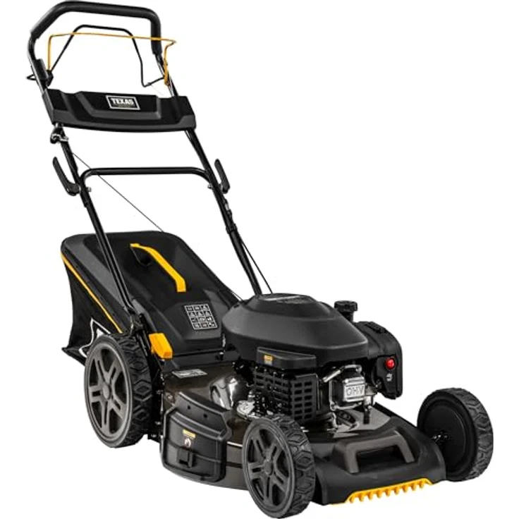 Texas TPL 460TR W, Benzin Rasenmäher mit 46 cm Schnittbreite, 2,8 kW Motor und Radantrieb für Flächen bis 600 m² – Bild 2
