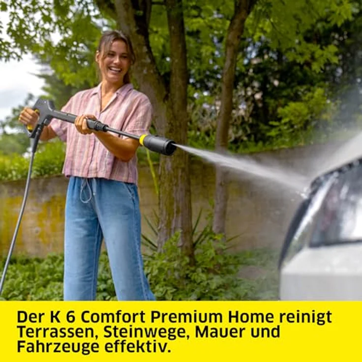 Kärcher Home & Garden K 6 Comfort Premium Home Hochdruckreiniger, 160 bar Kaltwasser, inkl. Home Kit und 4-in-1-Multi Jet-Strahlrohr – Bild 2