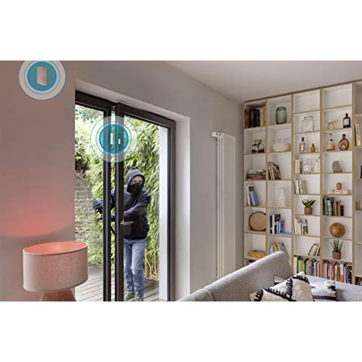 Bosch Smart Home Bewegungsmelder mit App-Funktion, kompatibel mit Apple Homekit - Amazon Edition, Passiv-Infrarot Technologie, Kleintiererkennung bis 25kg, nachhaltige Verpackung – Bild 2