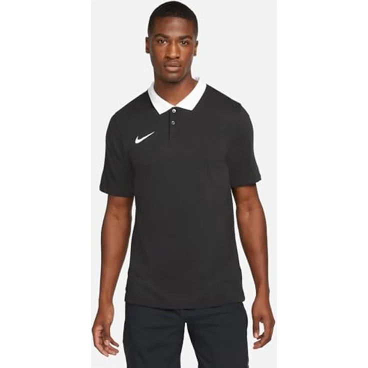Nike Poloshirt Polo Club TEAM 20, schwarz/weiß, mit Dri-FIT-Technologie – Bild 2