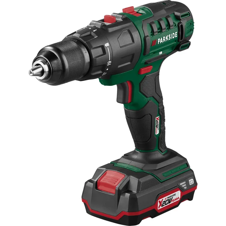 PARKSIDE PKGA 20-Li C2 Kombigerät Akku 3in1 Starterset 20V mit Bohrschrauber, Säbelsäge und Multifunktionswerkzeug, inkl. Akku und Ladegerät, praktischer Koffer