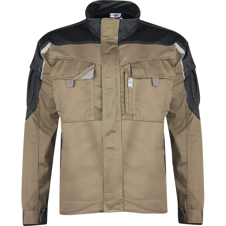 BESTWORK Blousonjacke khaki/schwarz, Gr. L - PKA Klöcker