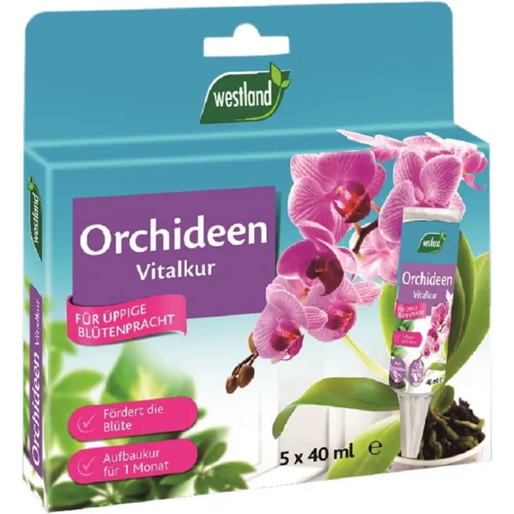 WESTLAND Orchideen Vitalkur SET, 5 x 40 ml