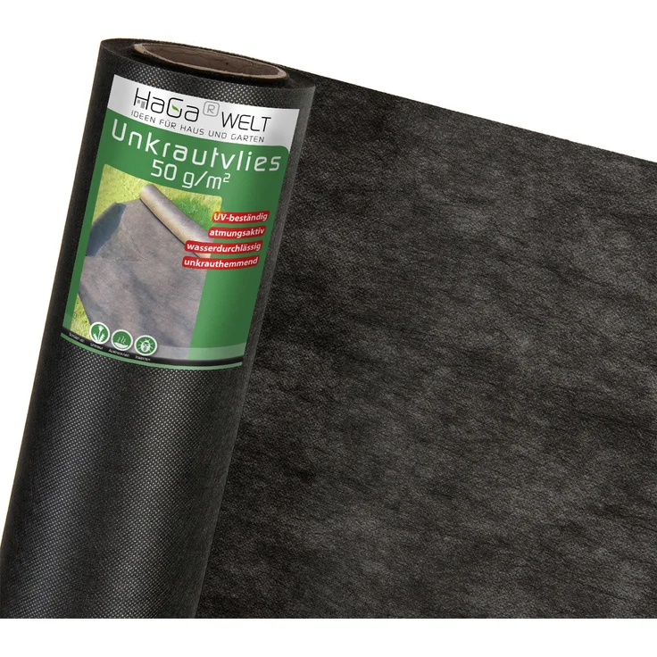 GARTENVLIES 50g-m² in 3,2m Br. (Meterware) Vlies Unkrautvlies Unkrautfolie – Bild 1