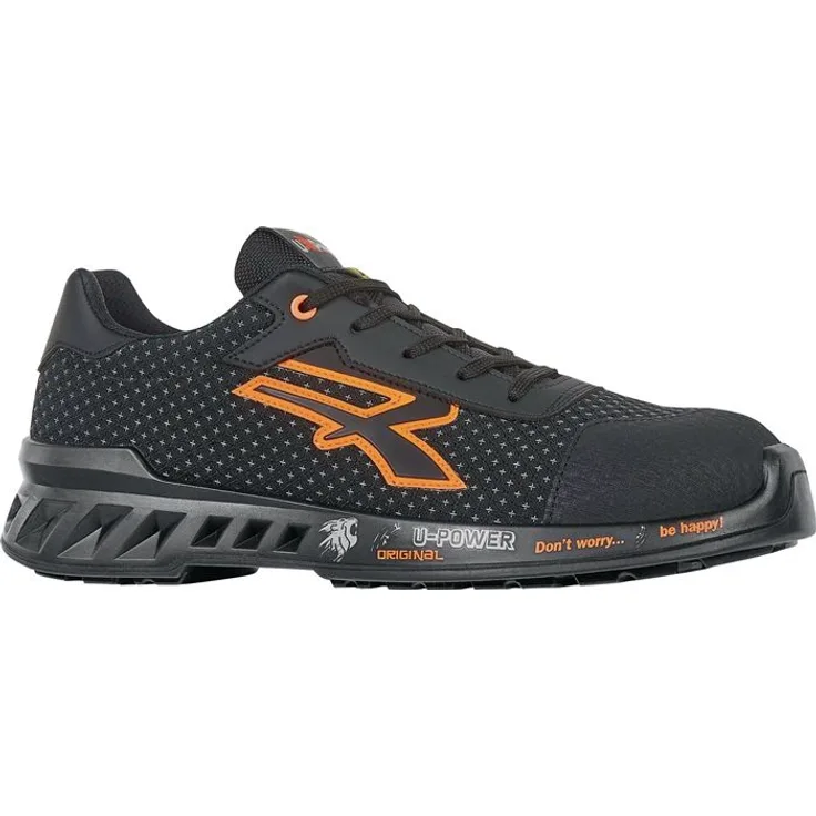 Sicherheitsschuh PETER Gr.43 schwarz orange S3 CI SRC ESD EN20345 PUTEK®