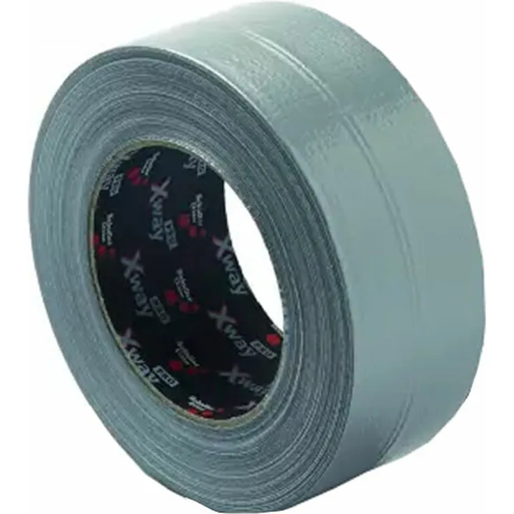 Schuller Gewebeklebeband, silber 50 m