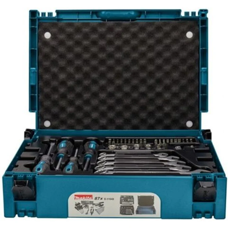 Makita E-11542 Mechaniker-Set mit Handwerkzeugen, im Makpac-Koffer, 87-teilig – Bild 6