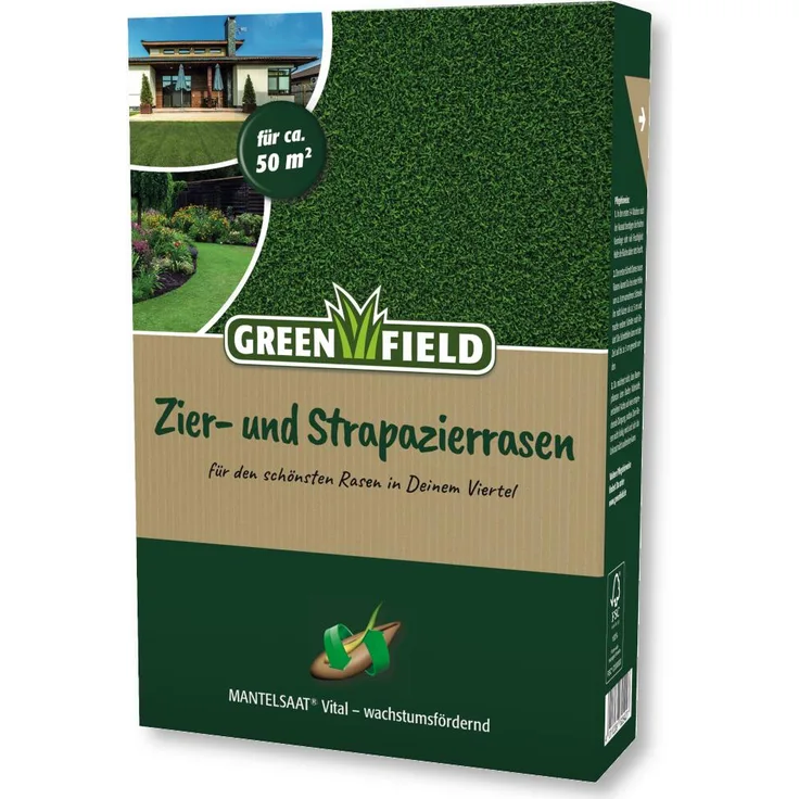 Greenfield Zier- und Strapazierrasen, 1 kg