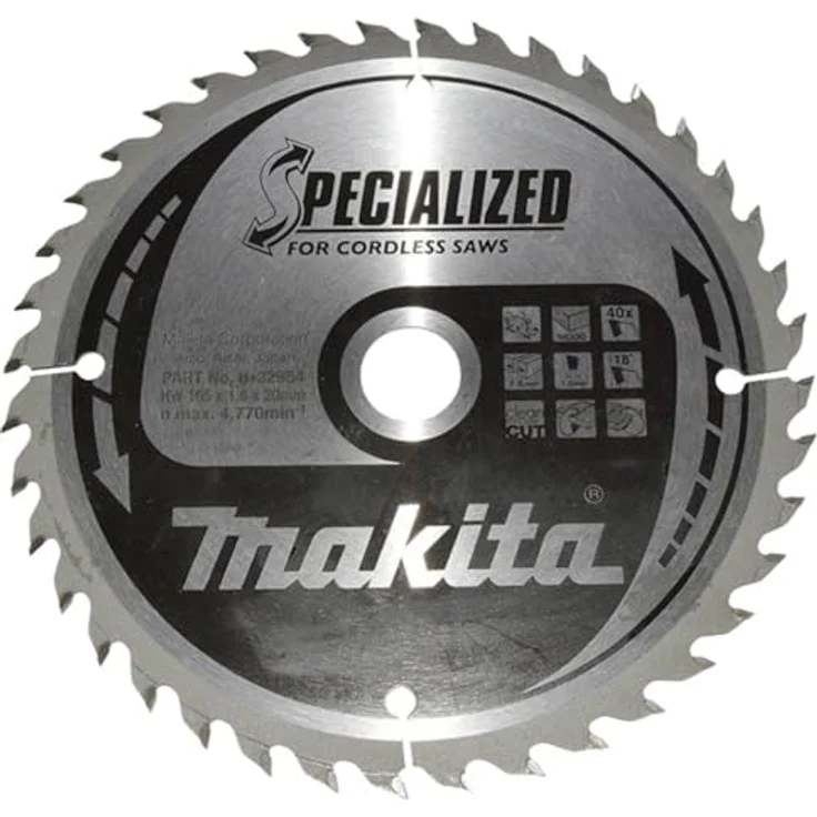 Makita B-32954 SPECIALIZED Saegeb.165x20x40Z – Bild 2
