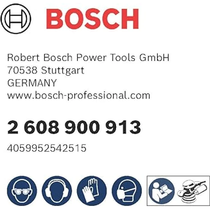 Expert C470 Schleifpapier mit 8 Löchern für Exzenterschleifer, 125 mm, G 180, 50-tlg. – Bild 9
