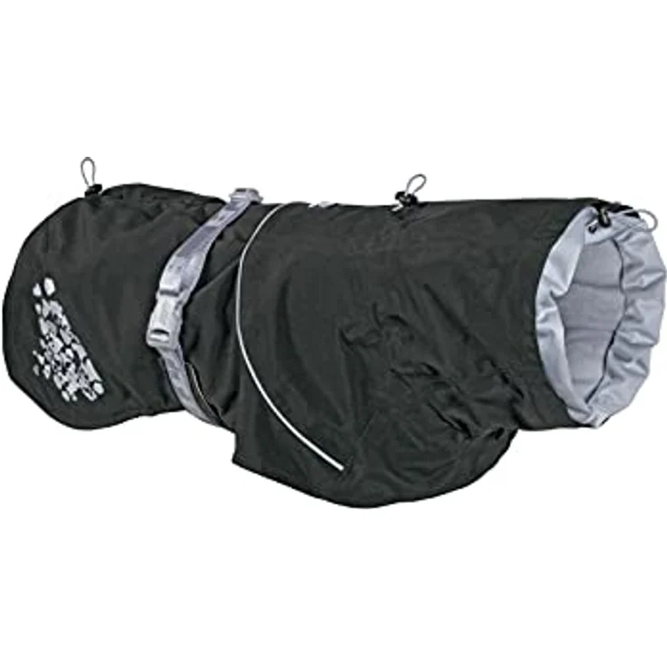 Hurtta Monsoon Hunde-Regenmantel, BlackBerry, 61 cm – Bild 1