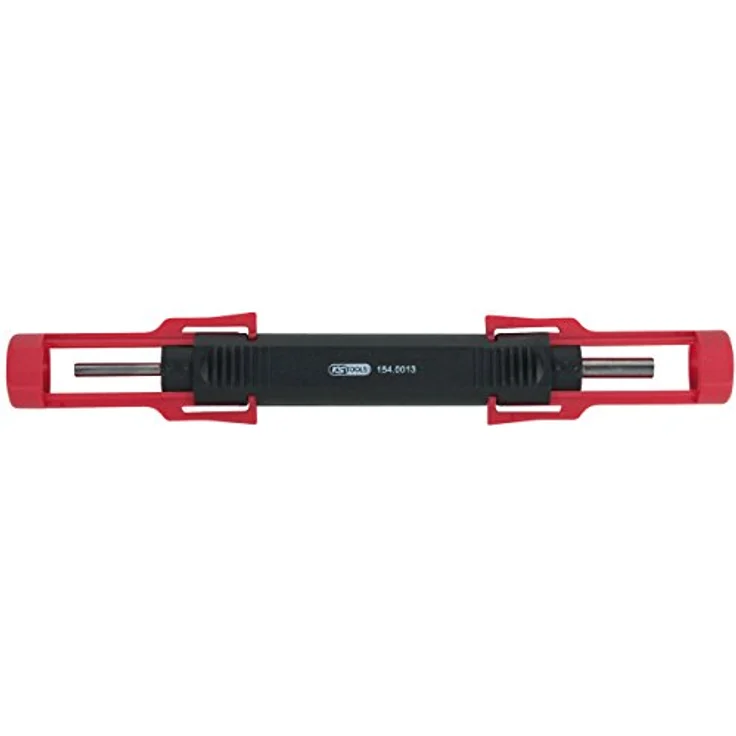 Kstools Kabel-Entriegelungswerkzeug für Rundstecker und Rundsteckhülsen, zerstörungsfrei, für Steckdurchmesser 1,5 / 3,5 mm, Federbandstahl, Länge 107 mm – Bild 4
