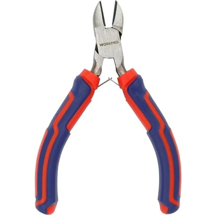 WORKPRO Miniatur-Diagonalzange, Seitenschneider, mehrfarbig, 11 cm – Bild 2