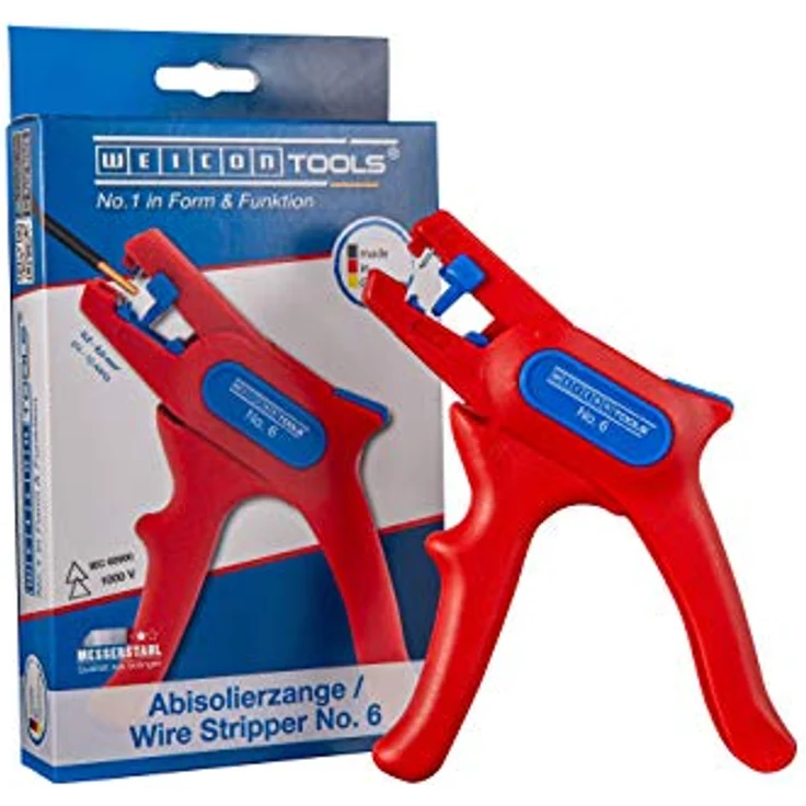 WEICON Automatische Abisolierzange No.6 für 0,2-6mm² Kabel bis 1000 Volt – Bild 2