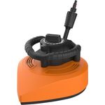 Primaster Flächenreiniger für Hochdruckreiniger, schwarz/orange, mit einstellbaren Düsen und max. Druck 160 bar