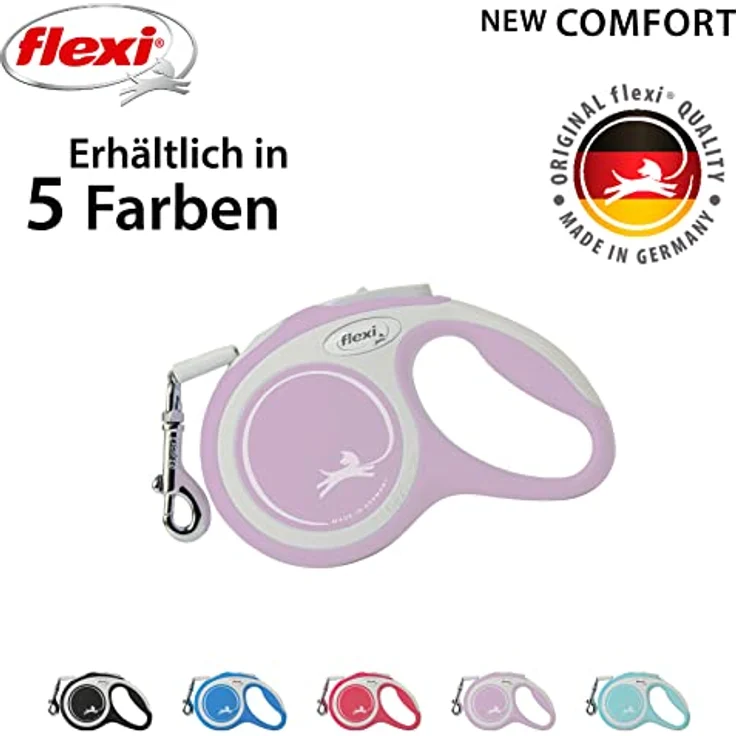 flexi Rollleine New Comfort - Rosa - XS - 3 m – Bild 4