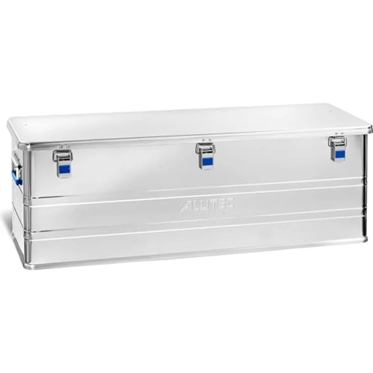 ALUTEC Aluminiumbox Comfort 153, 153 l Werkzeugbox mit staub- und spritzwassergeschütztem Design, Innenmaße 1150 x 350 x 381 mm, leichtes Handling, Gewicht 8,84 kg – Bild 1